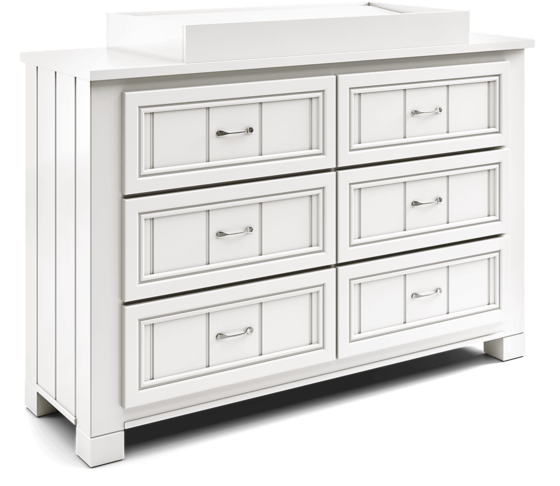 Cottage Colors Willow White 6 Pc Nursery with Toddler and Full Conversion Rails - Image 15
