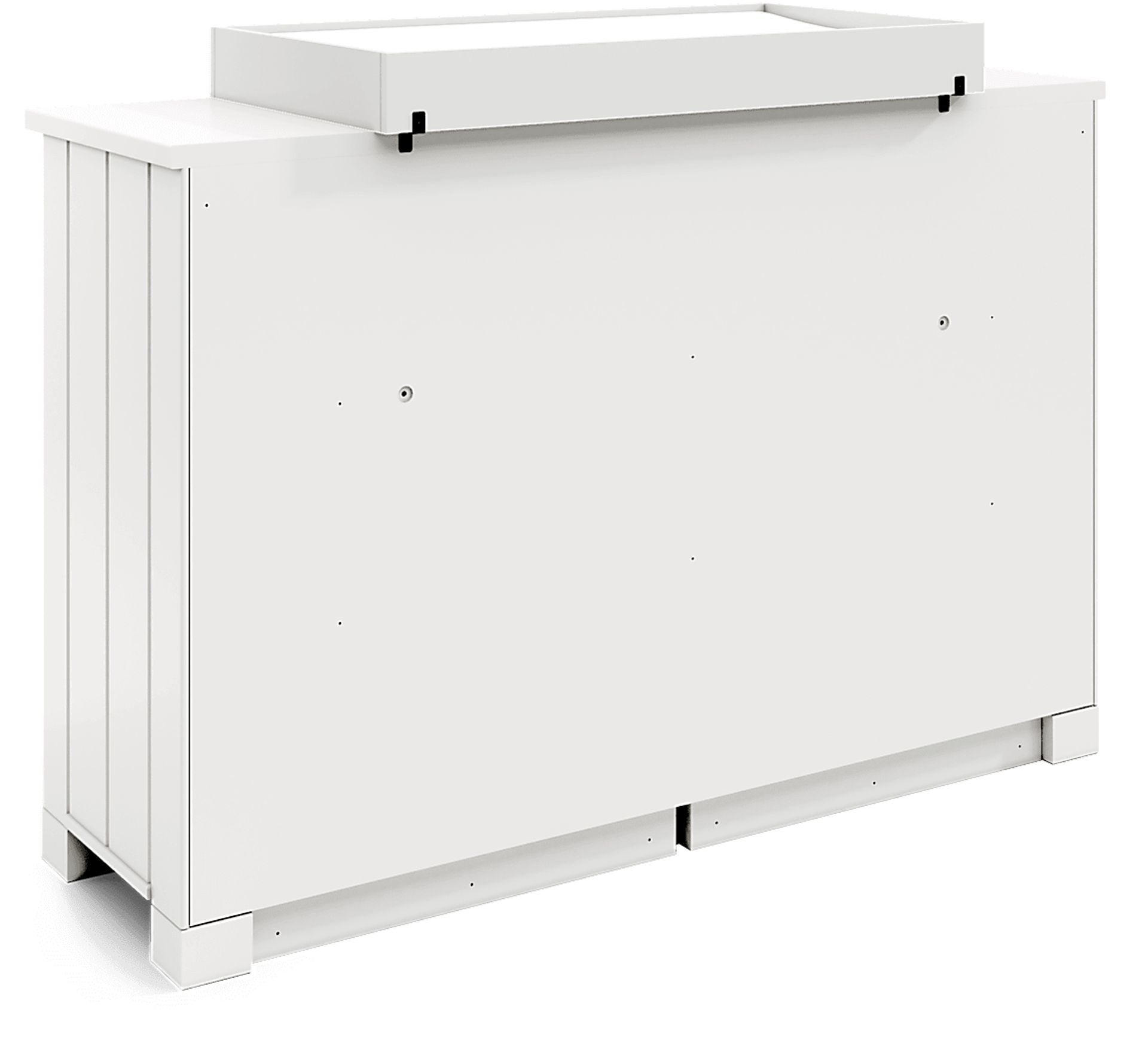 Cottage Colors Willow White 6 Pc Nursery with Toddler and Full Conversion Rails - Image 17