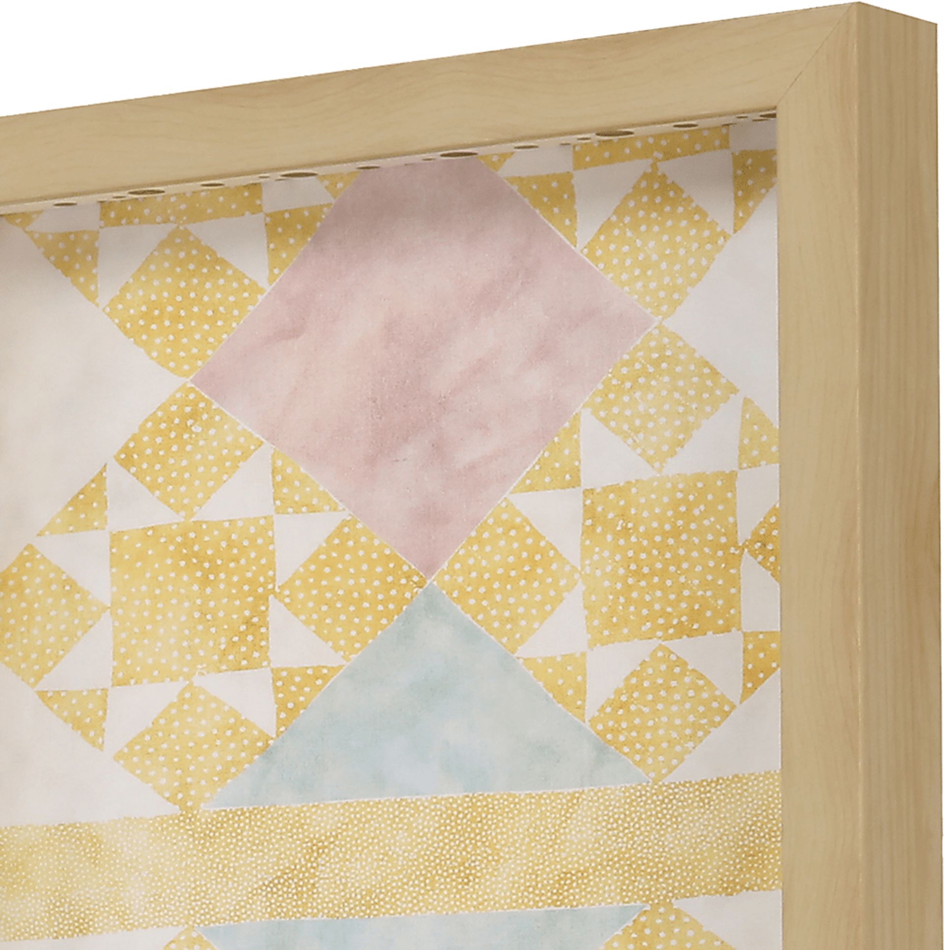 Cottage Style Pink Framed Artwork, Set of 4 - Image 4