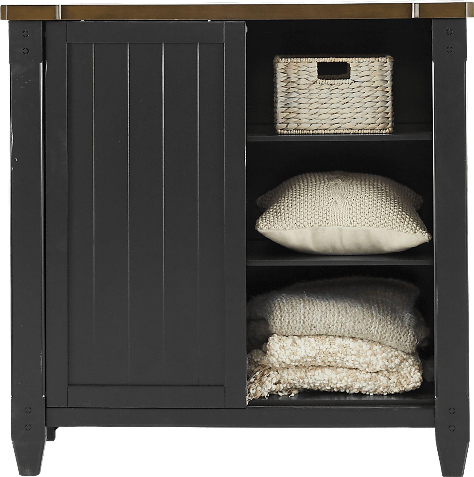 Cottage Town Black Gentleman's Chest - Image 2
