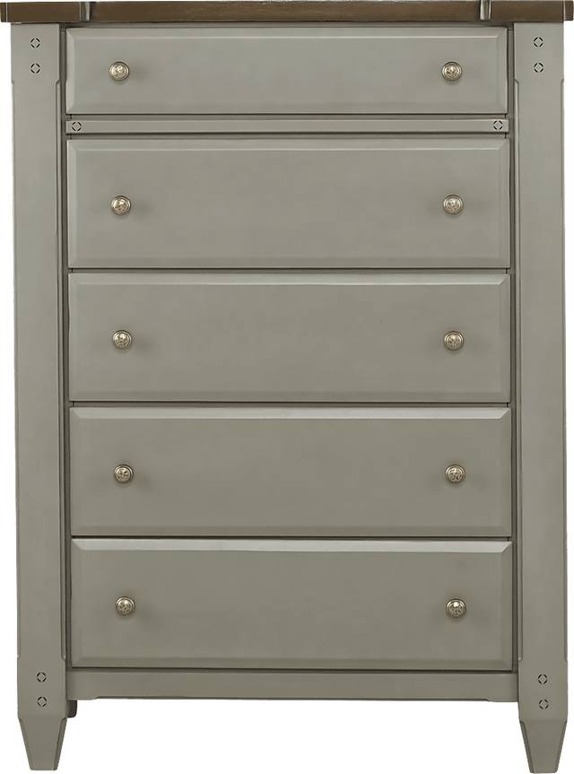 Cottage Town Gray Chest - Thumbnail - Image 1