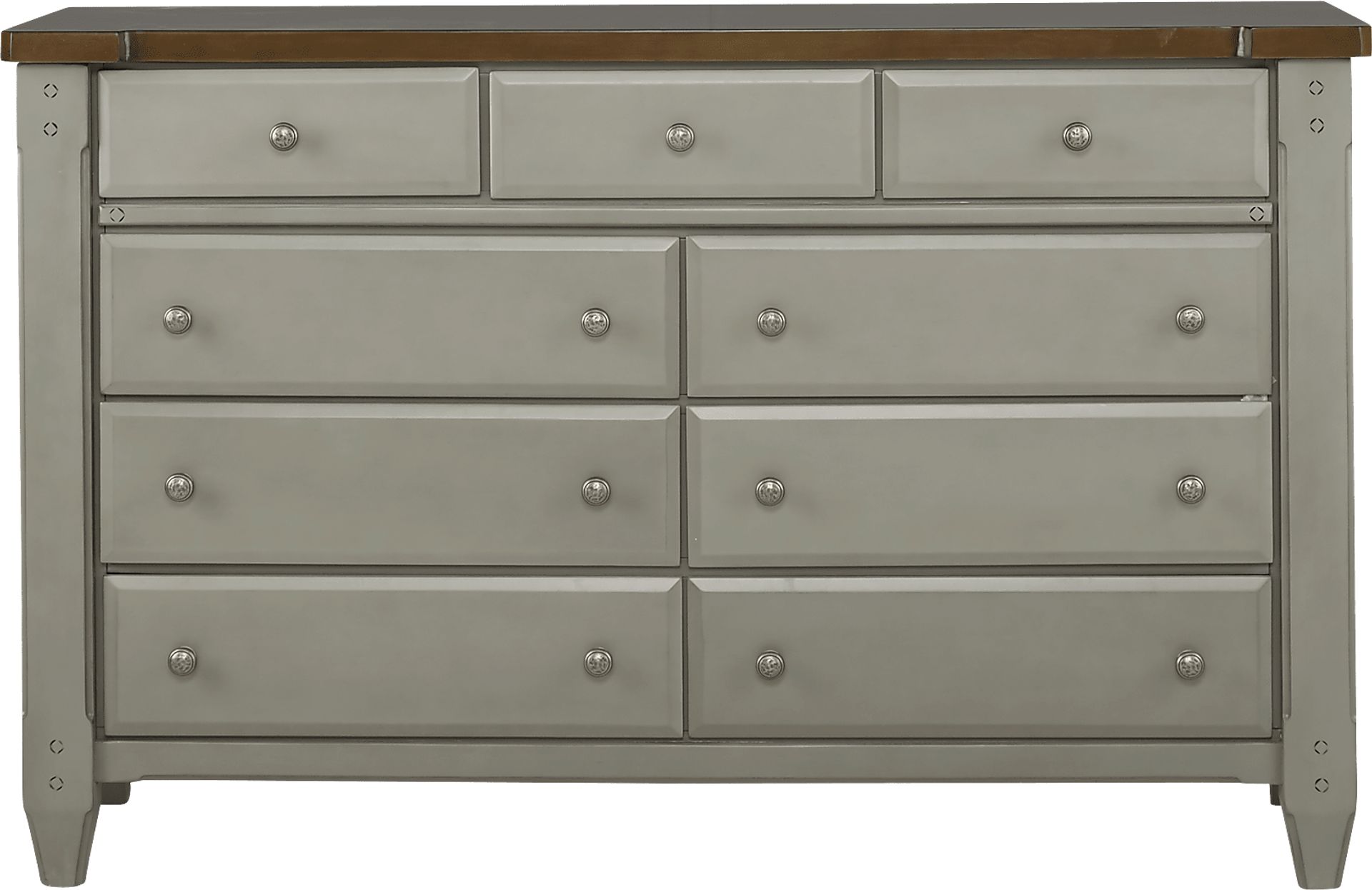 Cottage Town Gray Dresser - Image 1