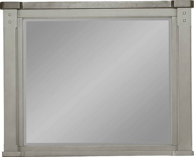 Cottage Town Gray Mirror - Thumbnail - Image 1