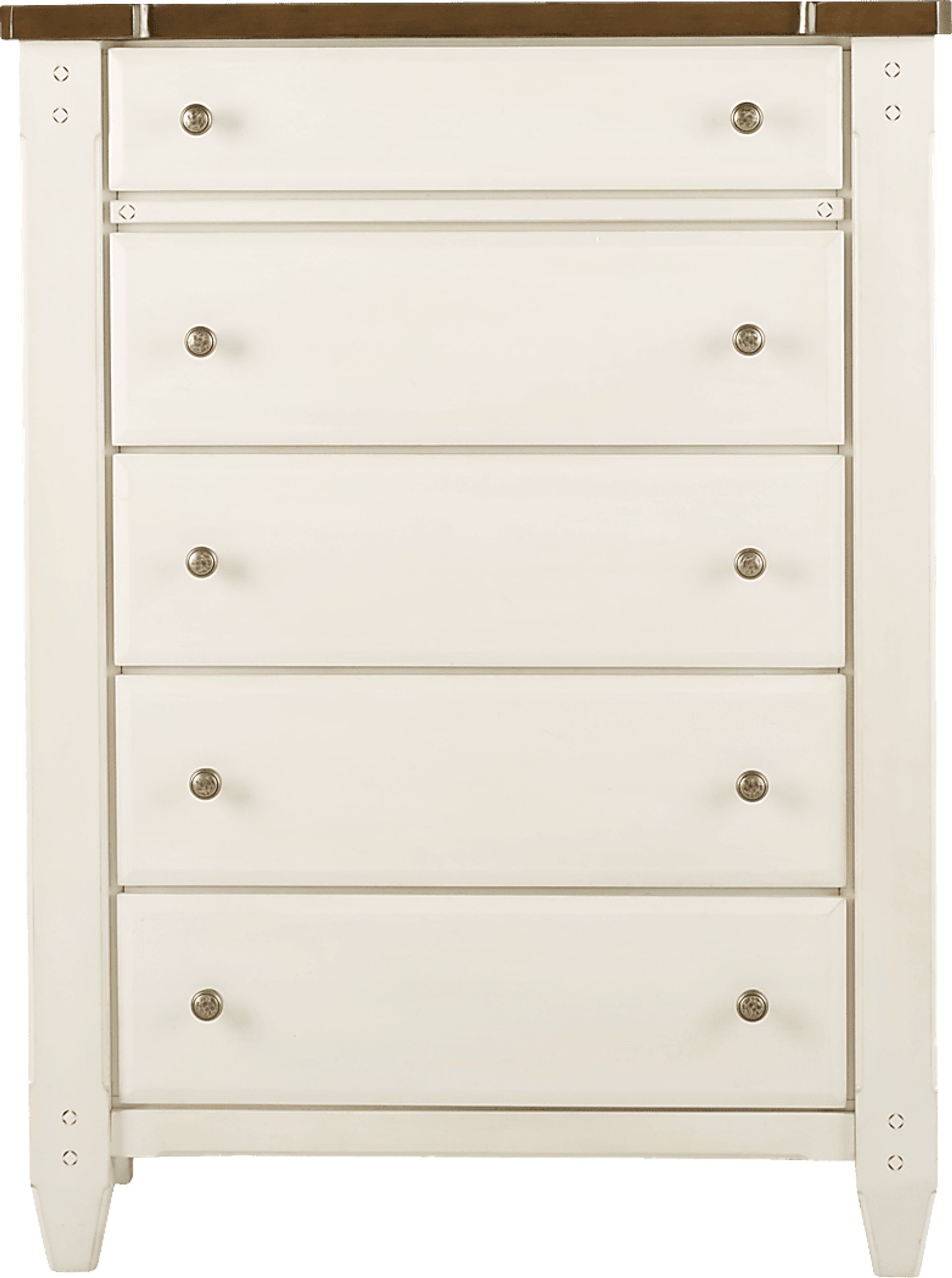 Cottage Town White Chest - Image 1