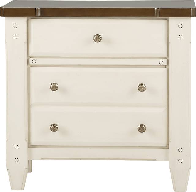Cottage Town White 7 Pc King Panel Bedroom - Thumbnail - Image 6