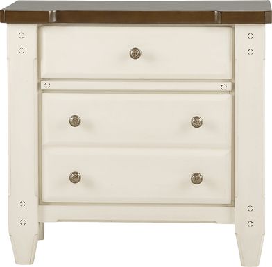 Cottage Town White Nightstand