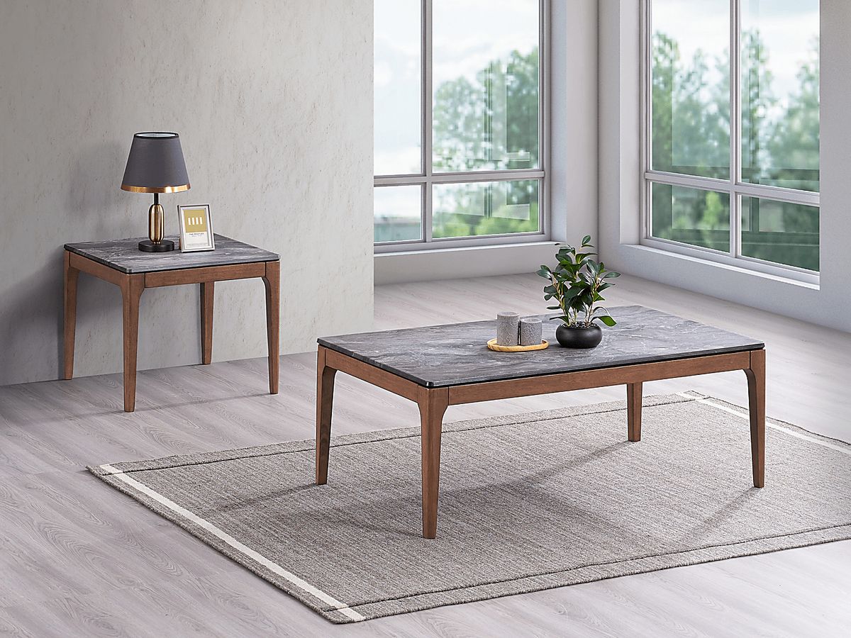 Cottenwood Brown Dark Wood Cocktail Table | Rooms to Go