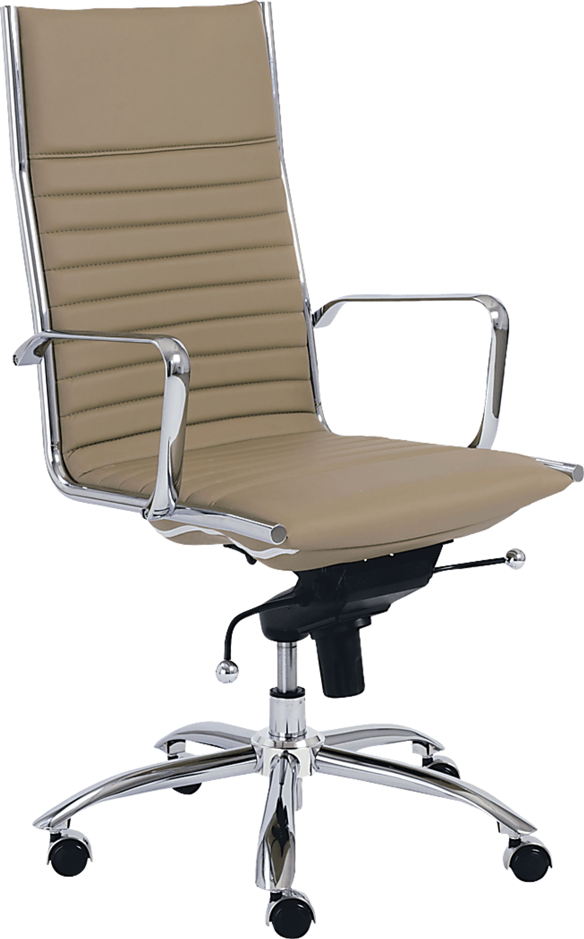 Cottesmore I Taupe Office Chair - Image 1