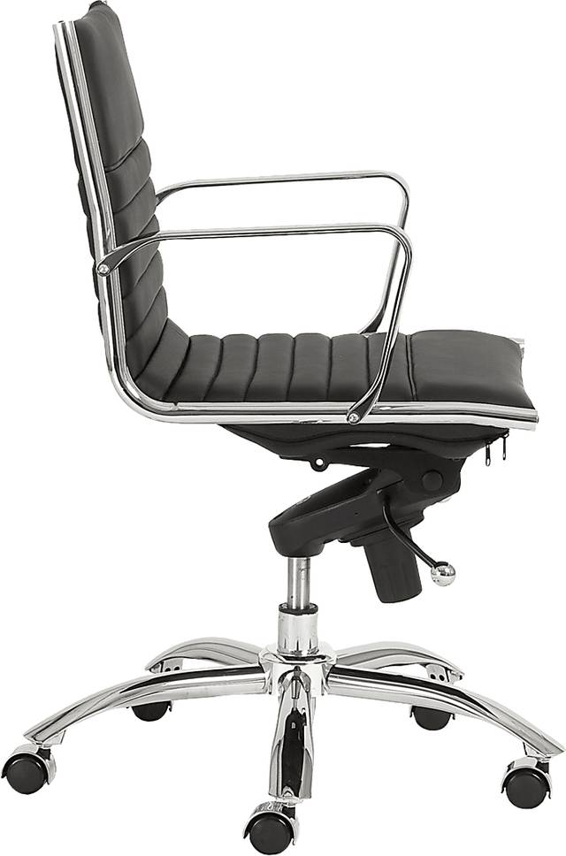 Cottesmore II Black Office Chair - Thumbnail - Image 4