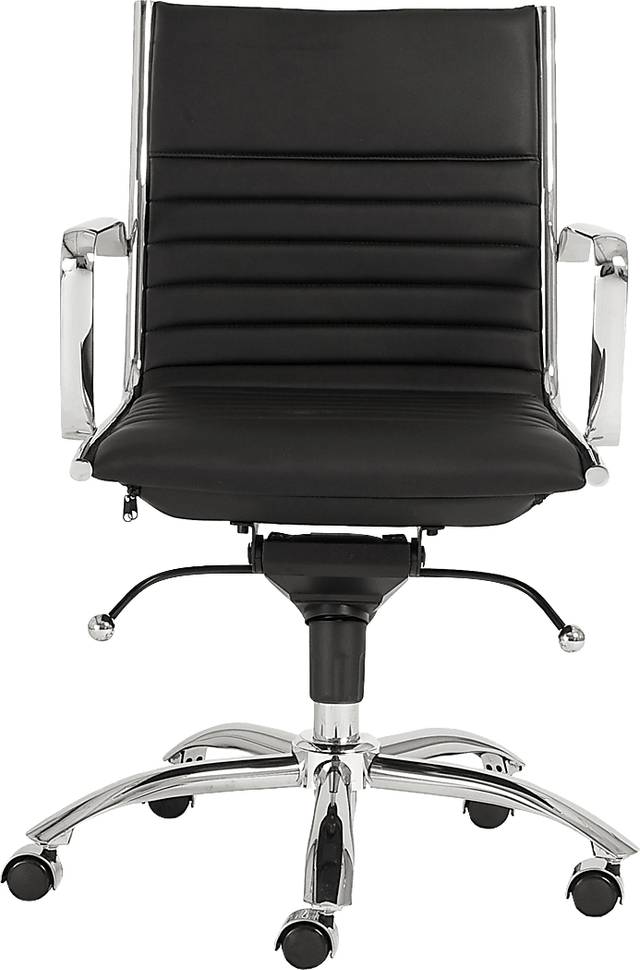 Cottesmore II Black Office Chair - Thumbnail - Image 5