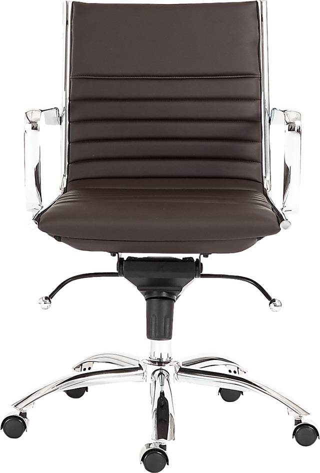 Cottesmore II Brown Office Chair - Thumbnail - Image 6