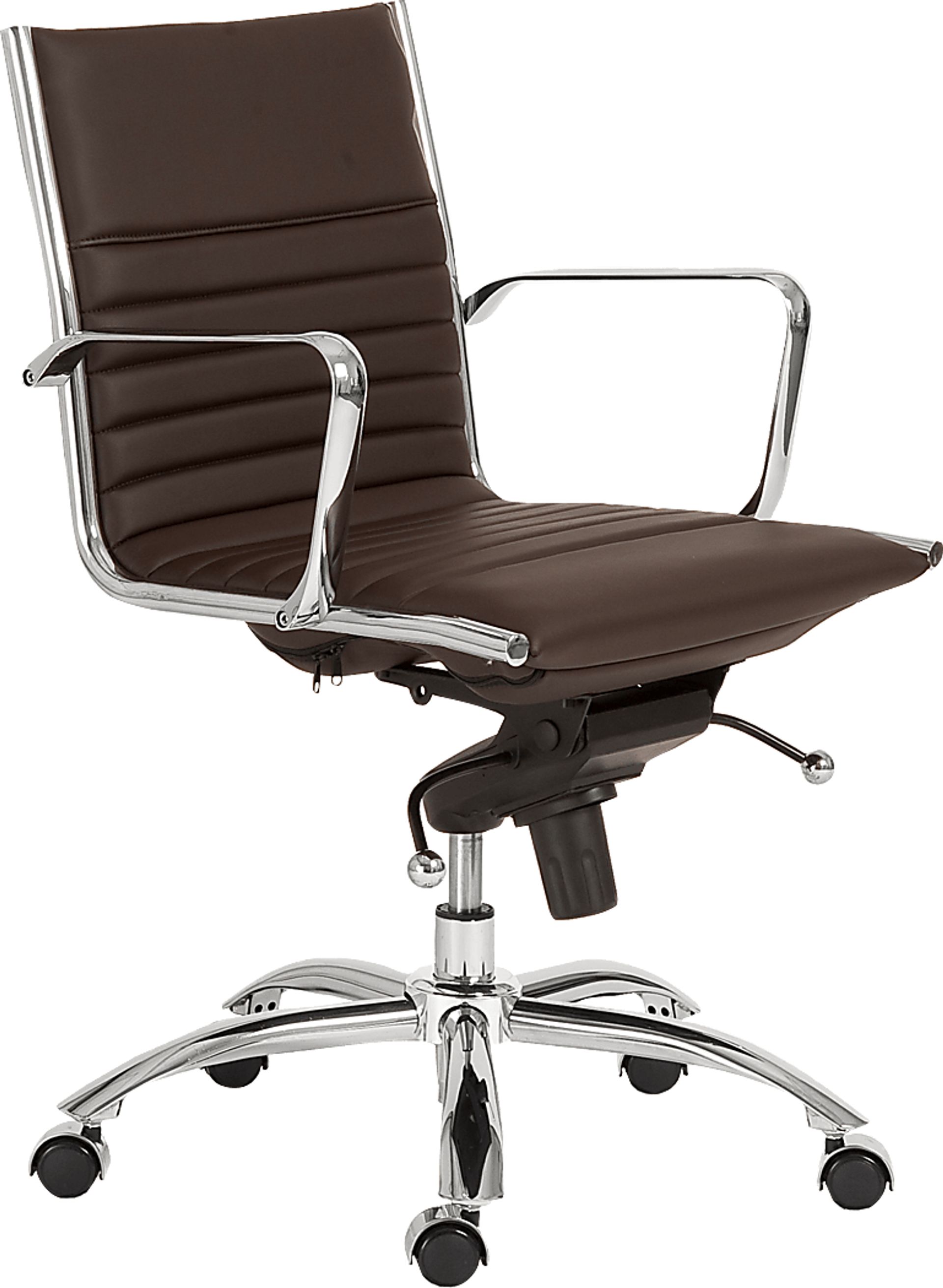 Cottesmore II Brown Office Chair - Image 1