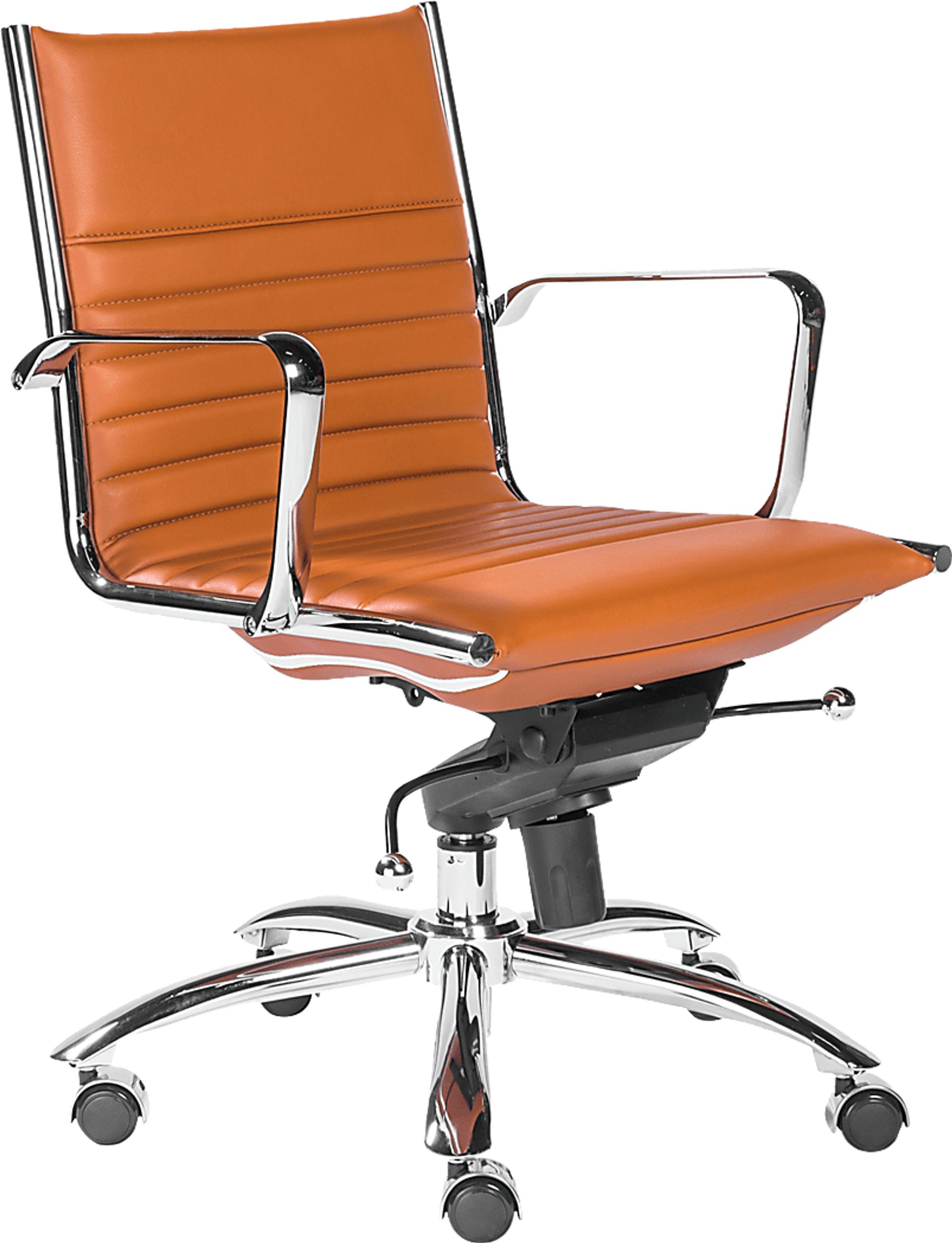 Cottesmore II Cognac Office Chair - Image 1