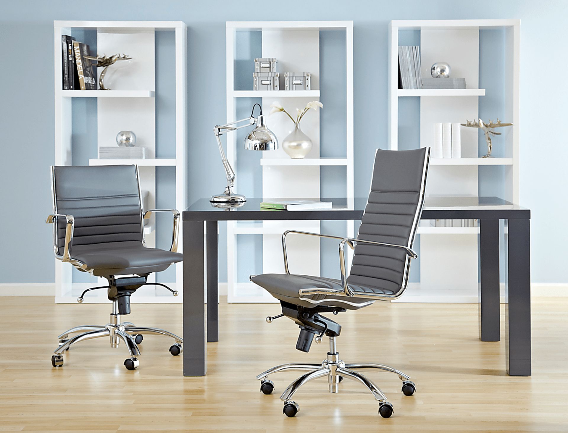 Cottesmore II Gray Office Chair - Image 2