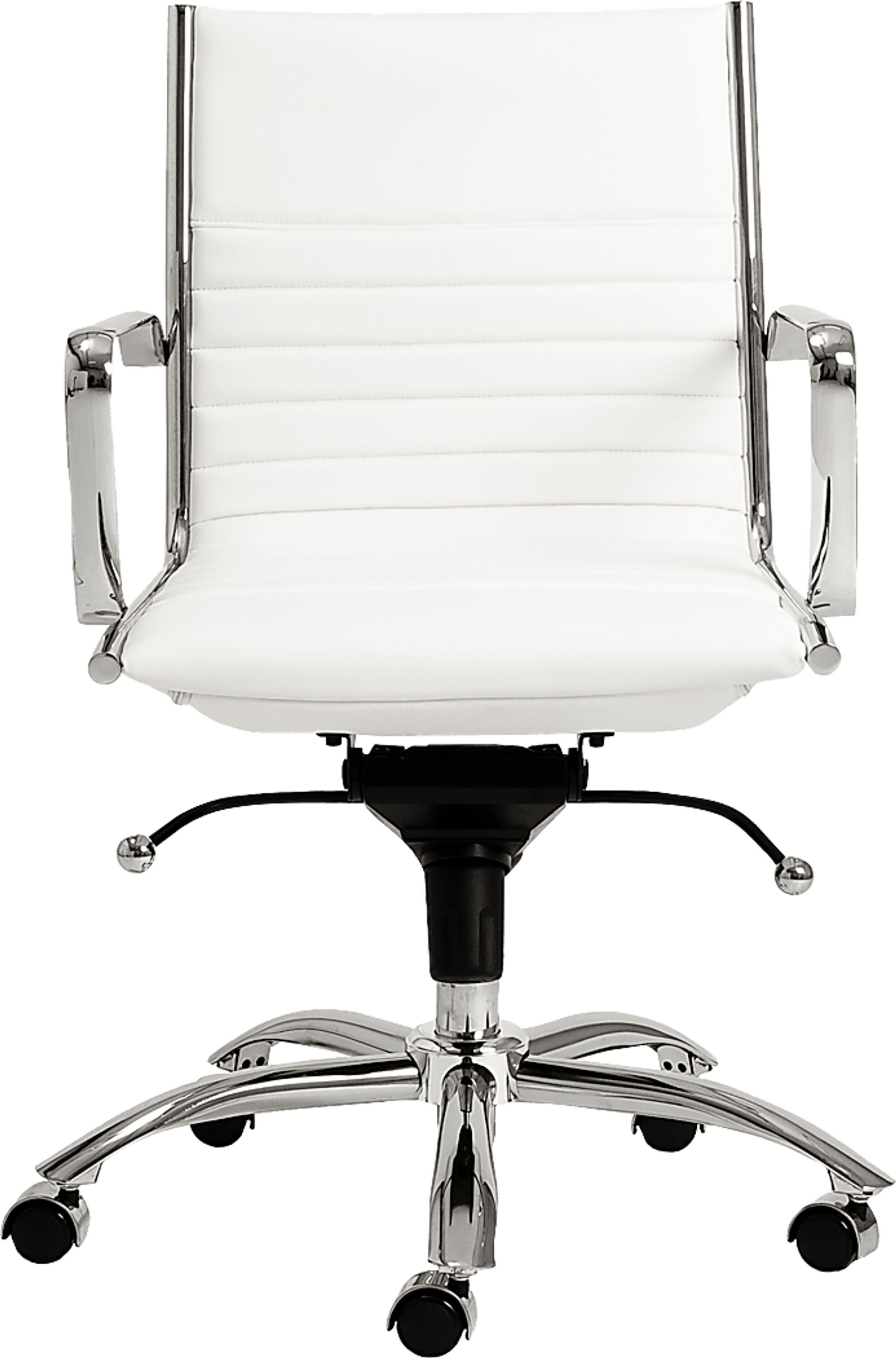 Cottesmore II White Office Chair - Image 4