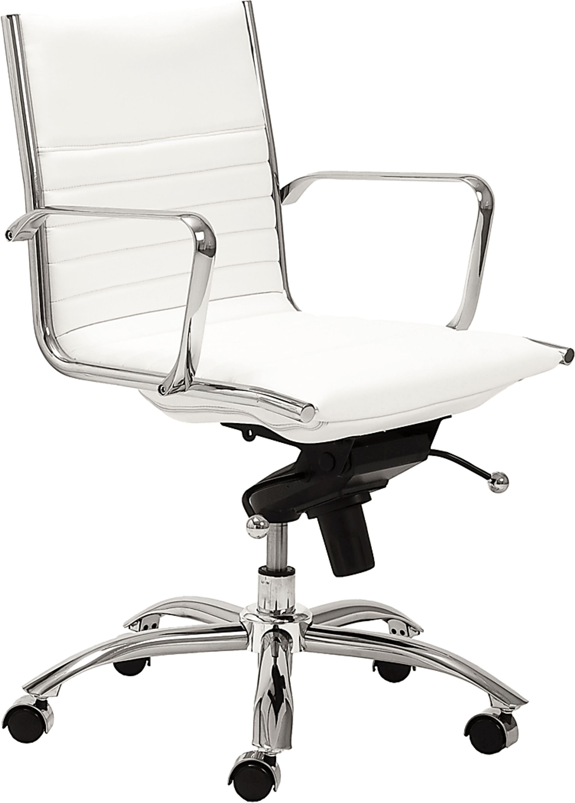 Cottesmore II White Office Chair - Image 1