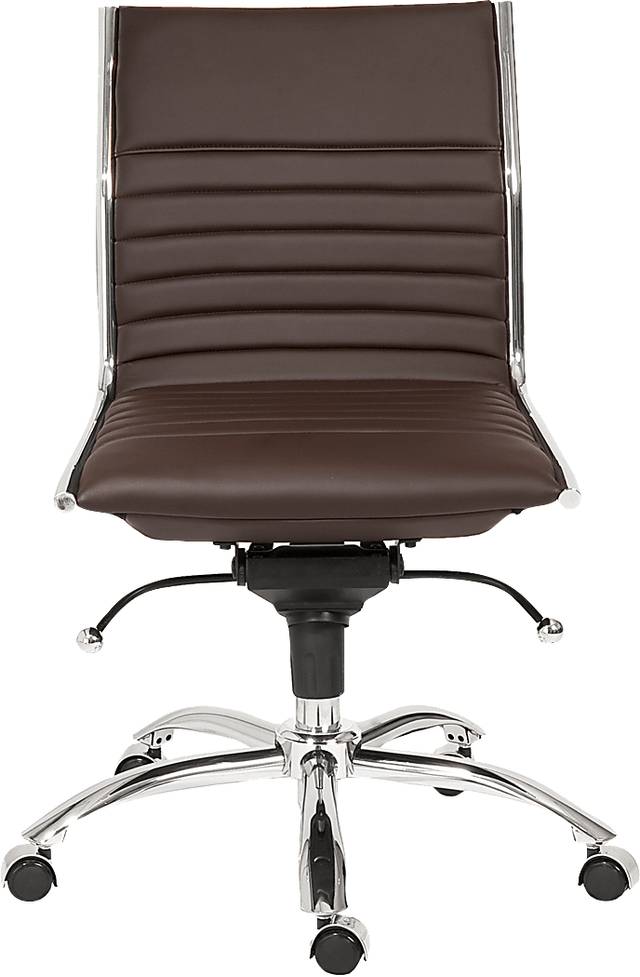 Cottesmore III Brown Office Chair - Thumbnail - Image 3