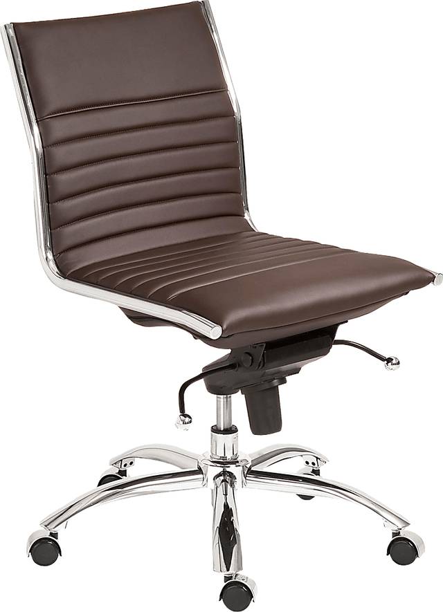 Cottesmore III Brown Office Chair - Thumbnail - Image 1