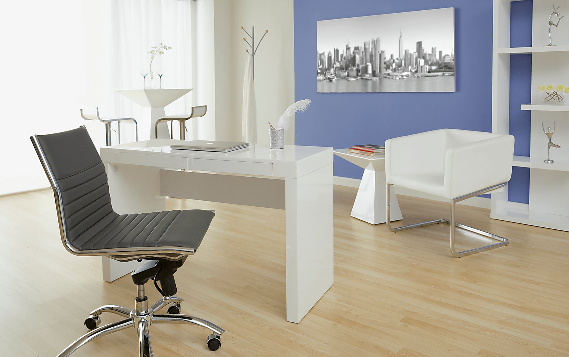 Cottesmore III Gray Office Chair - Image 2