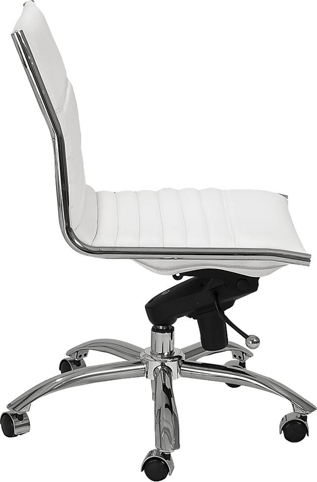Cottesmore III White Office Chair - Thumbnail - Image 6
