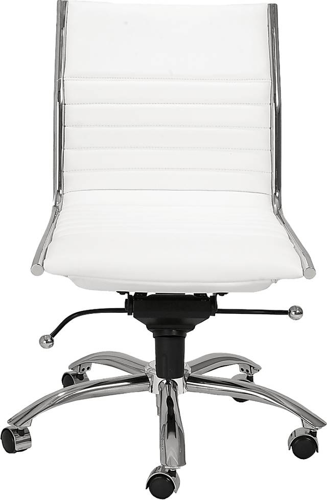 Cottesmore III White Office Chair - Thumbnail - Image 7