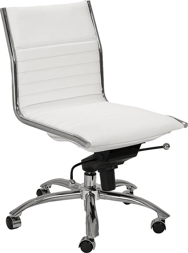 Cottesmore III White Office Chair - Thumbnail - Image 1