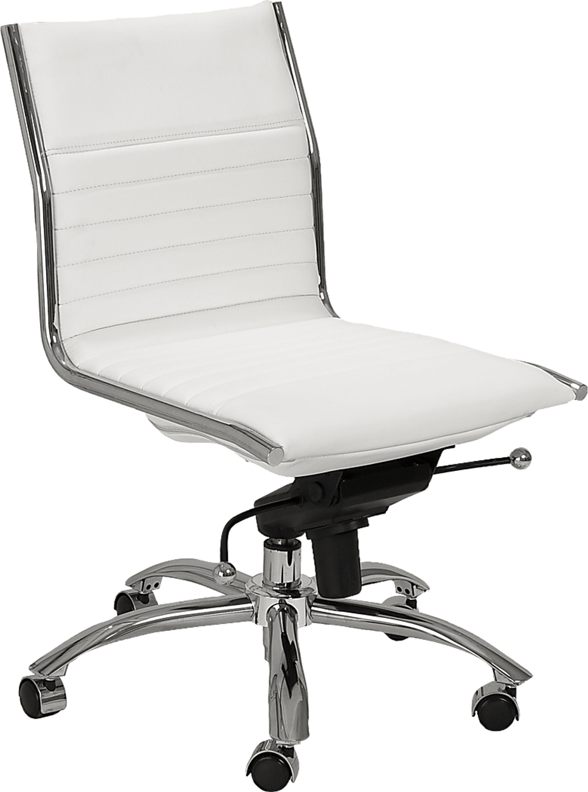 Cottesmore III White Office Chair - Image 1