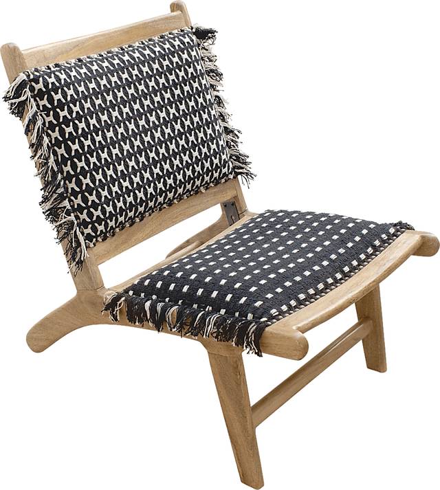 Cottoneaster Black Accent Chair - Thumbnail - Image 5