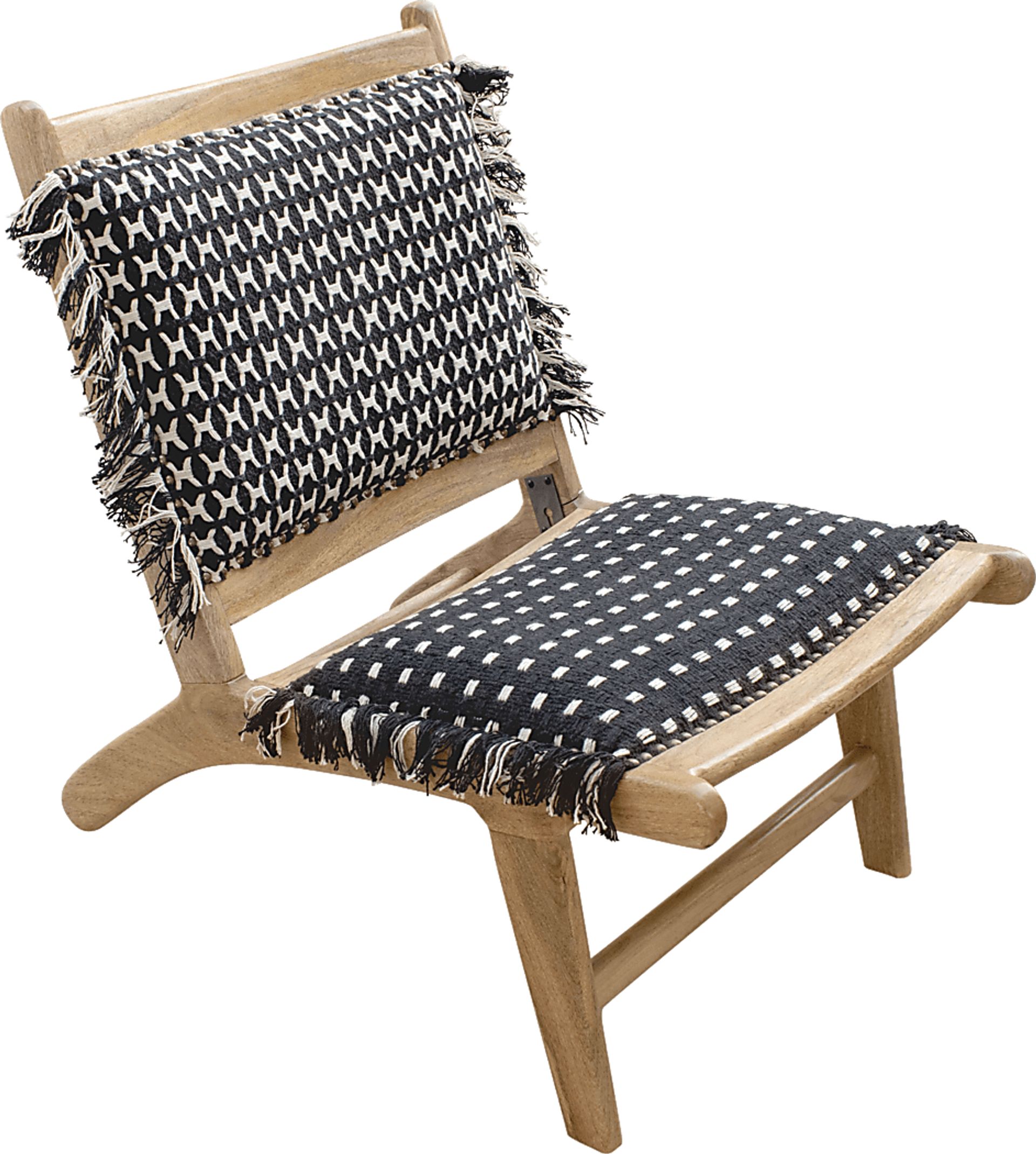 Cottoneaster Black Accent Chair - Image 5
