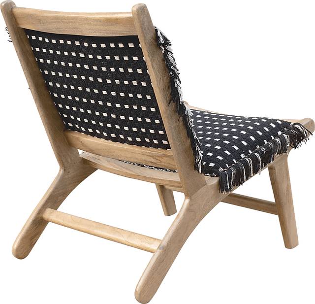 Cottoneaster Black Accent Chair - Thumbnail - Image 7