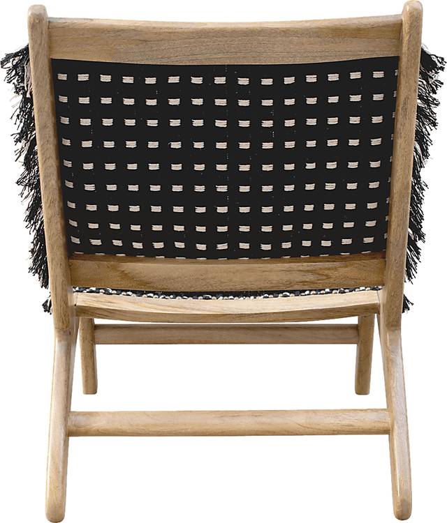 Cottoneaster Black Accent Chair - Thumbnail - Image 8