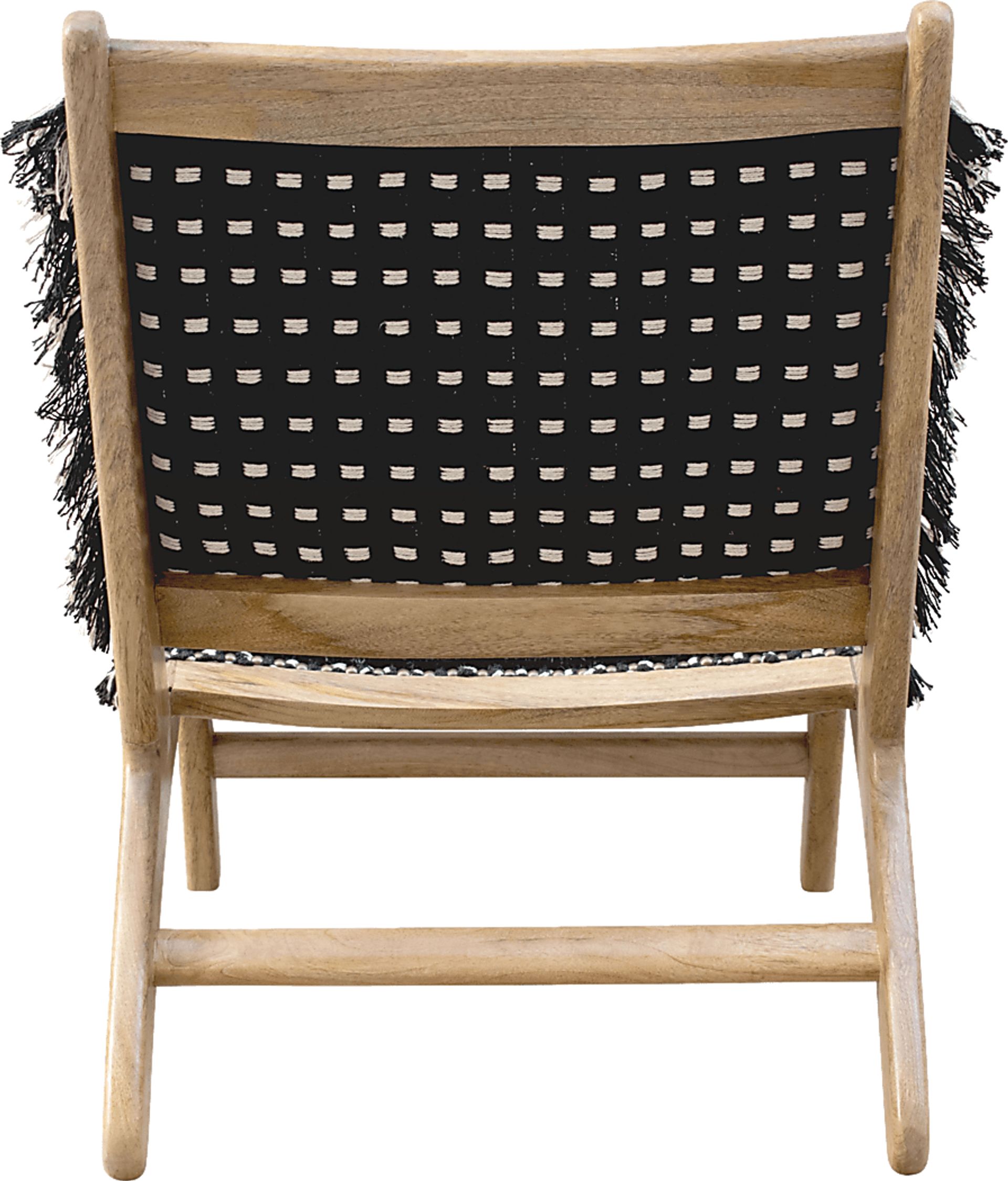 Cottoneaster Black Accent Chair - Image 8