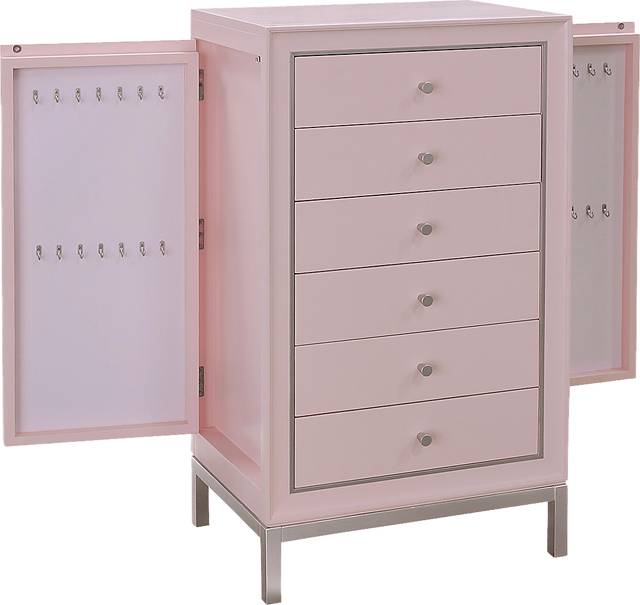 Cottonester Pink Jewelry Armoire - Thumbnail - Image 6
