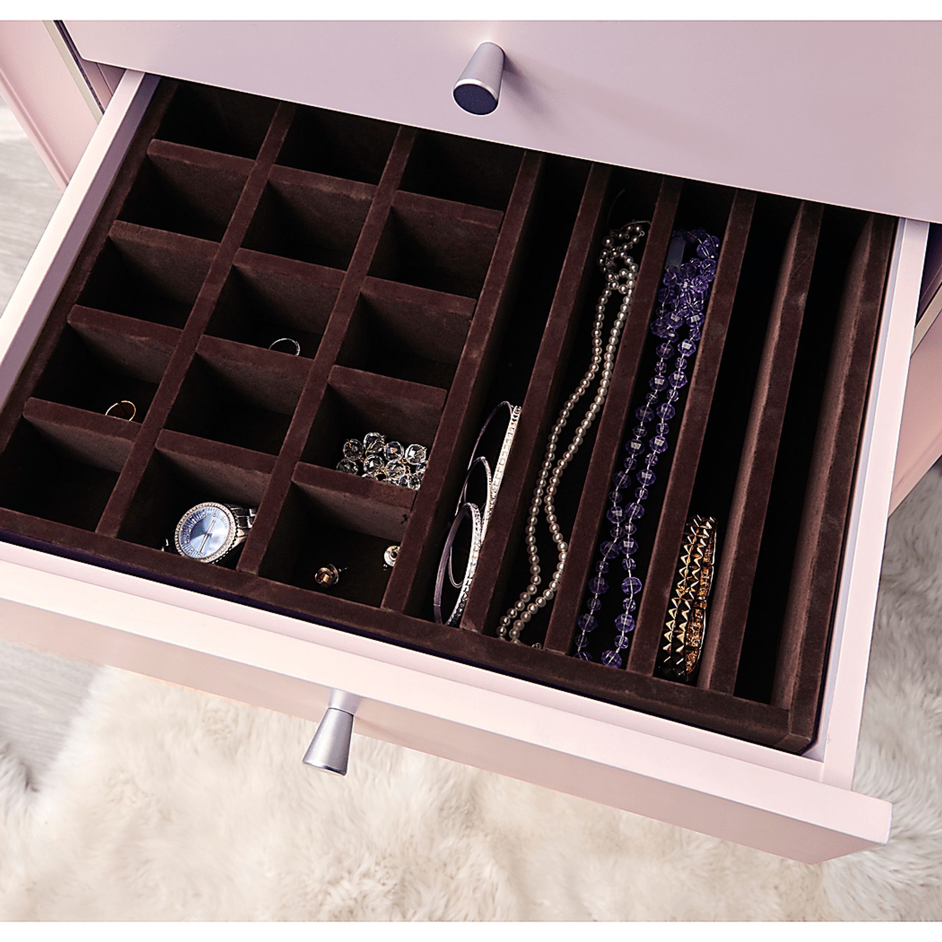 Cottonester Pink Jewelry Armoire - Image 7