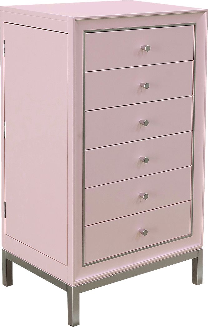 Cottonester Pink Jewelry Armoire Rooms To Go