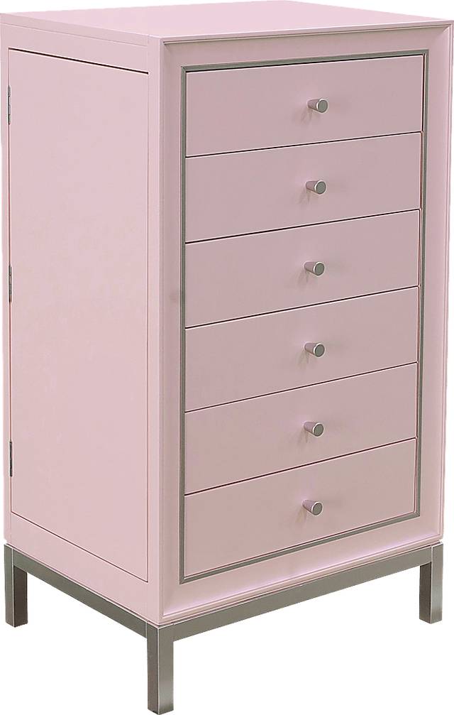 Cottonester Pink Jewelry Armoire - Thumbnail - Image 1