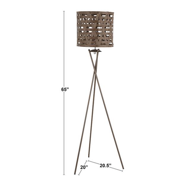 Cottsford Brown Floor Lamp - Thumbnail - Image 12