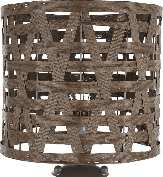 Cottsford Brown Floor Lamp - Thumbnail - Image 6