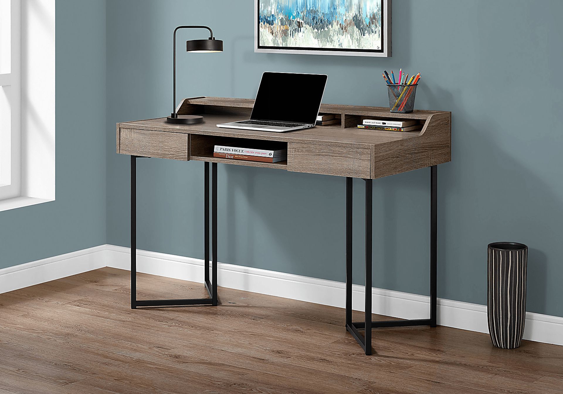 Cotulla Taupe Desk - Image 2