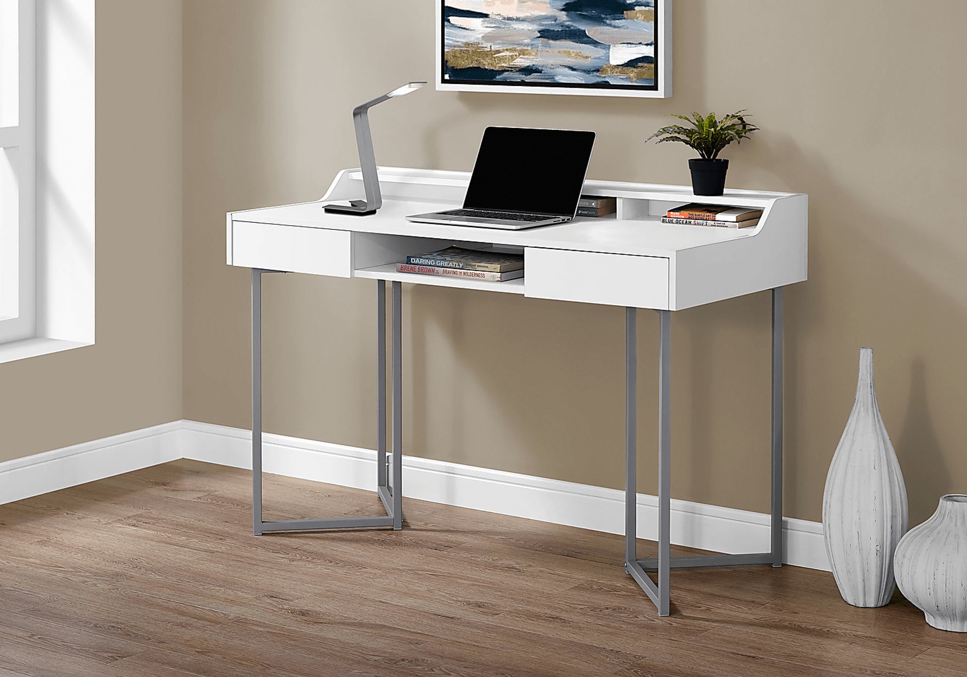 Cotulla White Desk - Image 2