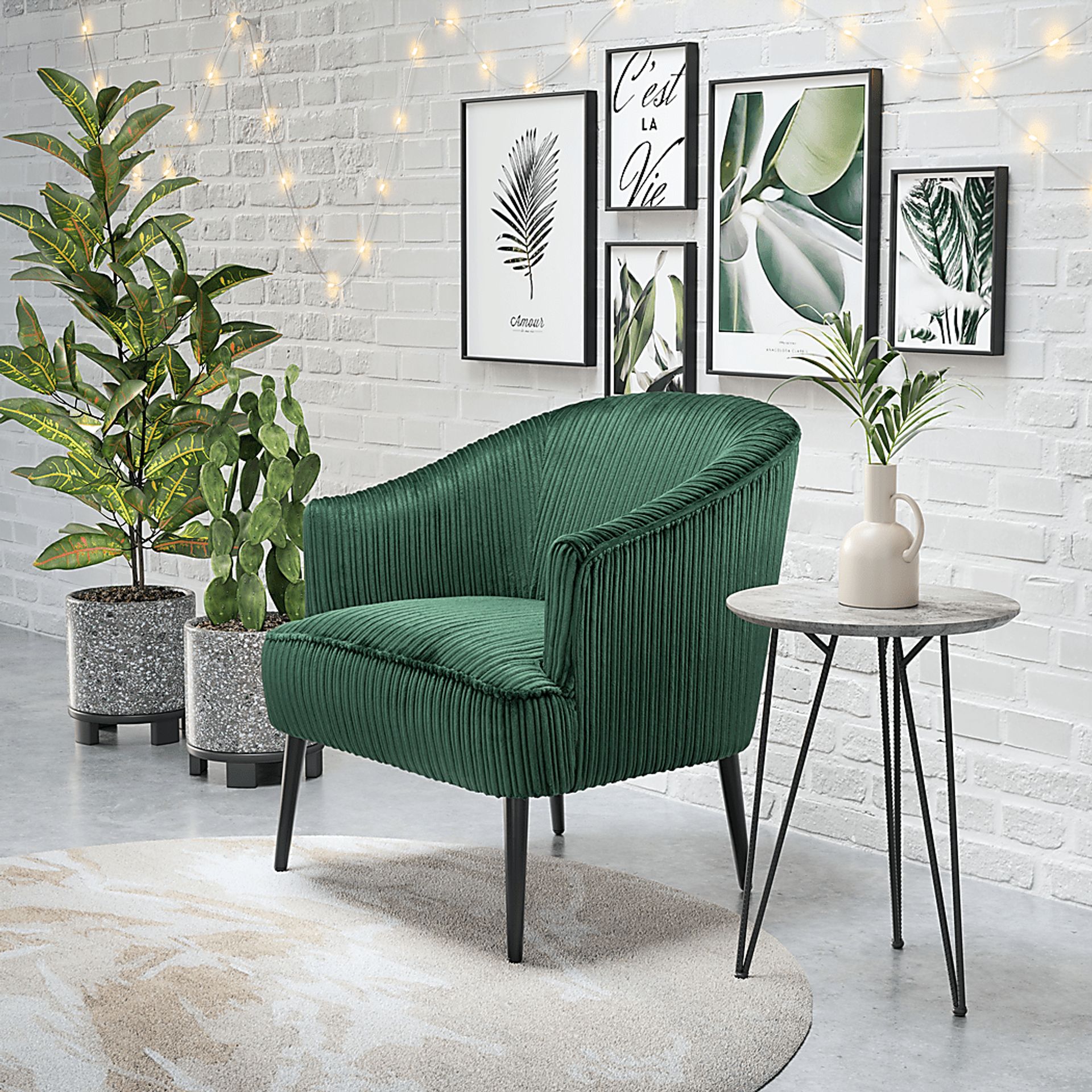 Coughlan Green Accent Chair - Image 12