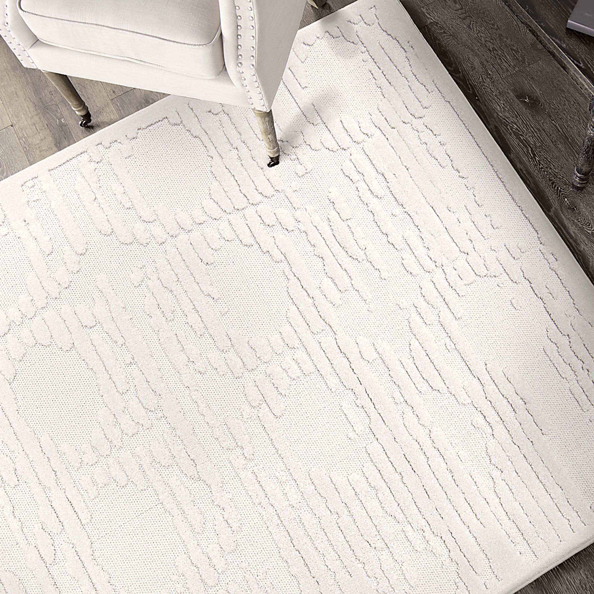 Counce White 5'3 x 7'6 Rug - Image 2