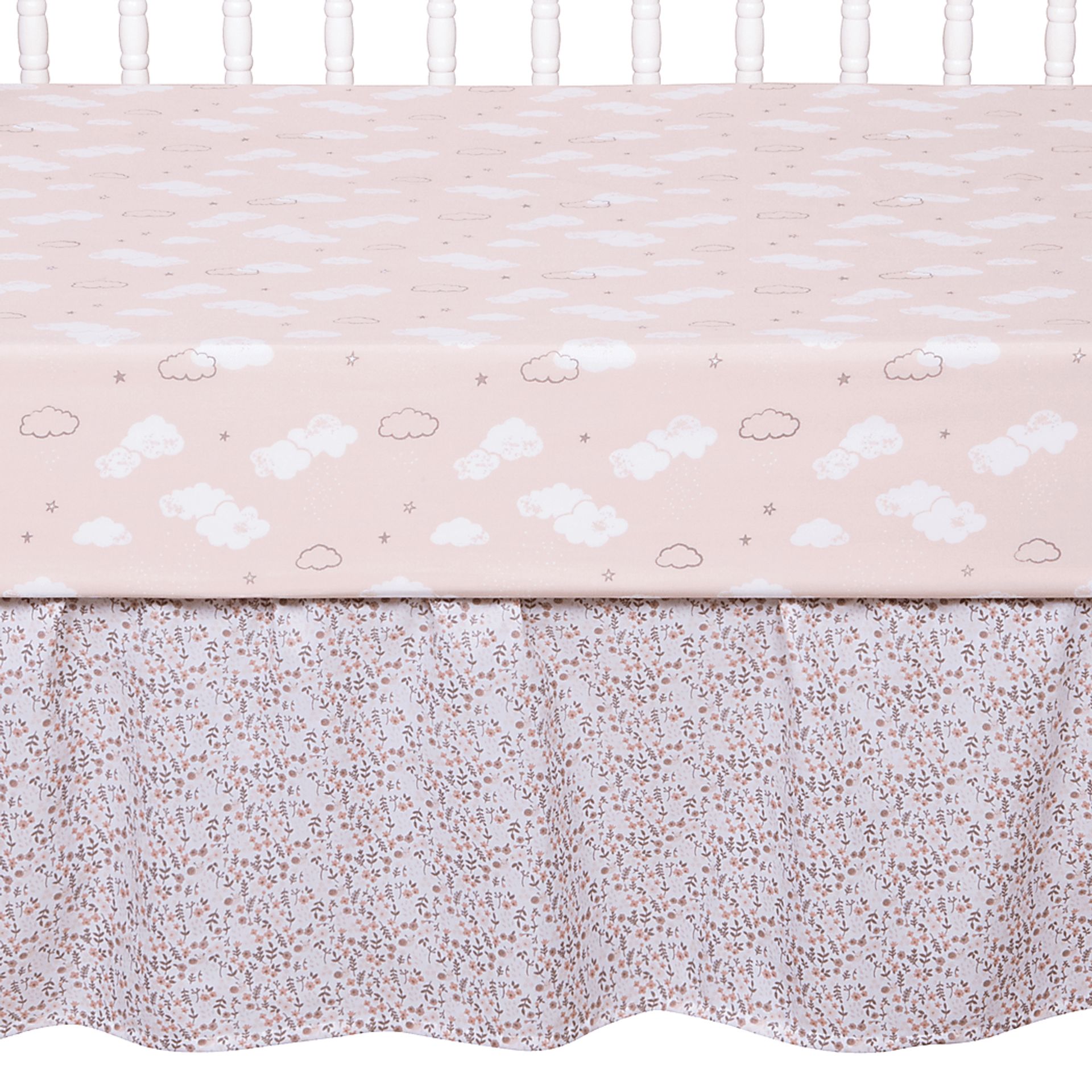 Counting Stars White 4 Pc Baby Bedding Set - Image 14