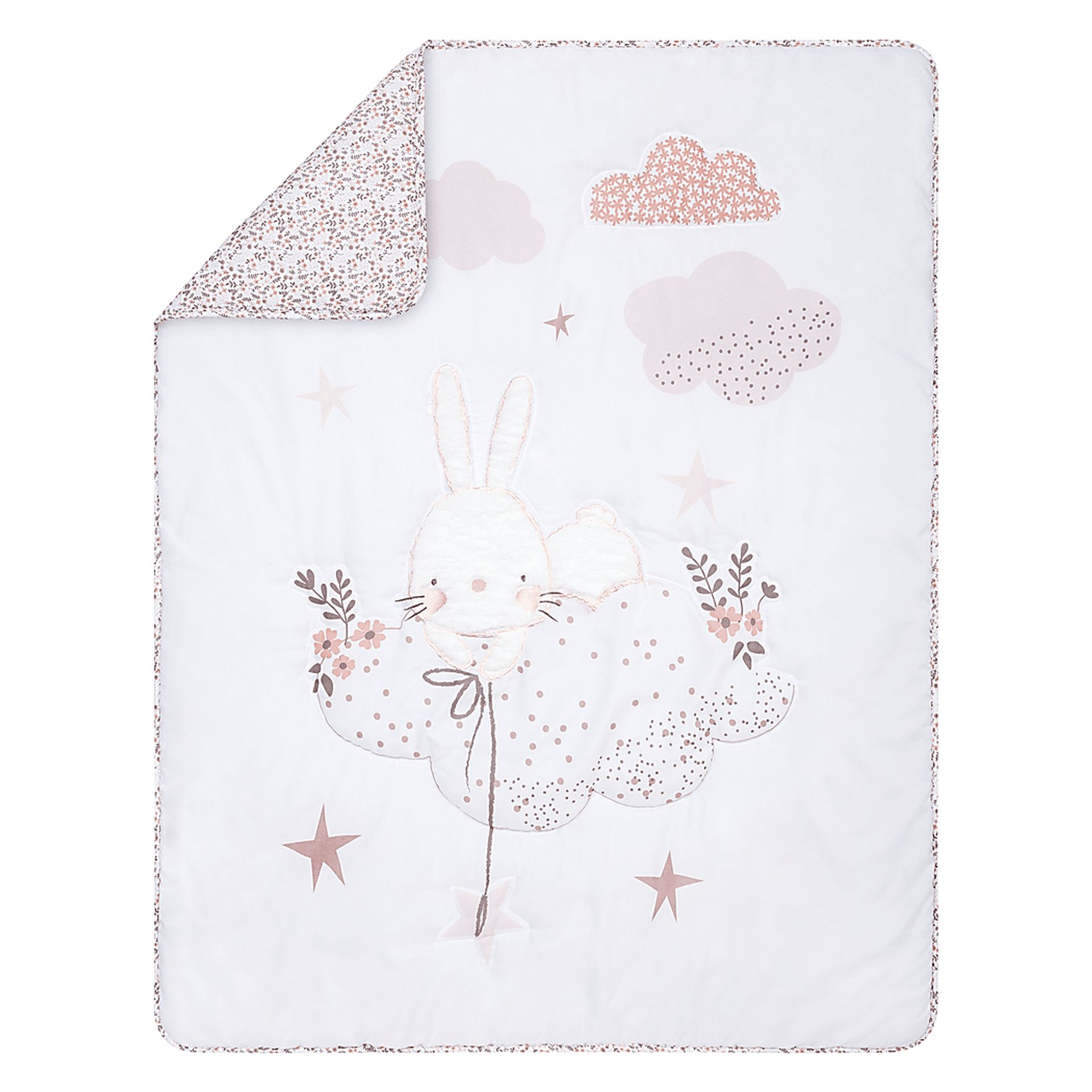 Counting Stars White 4 Pc Baby Bedding Set - Image 7