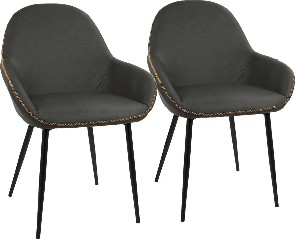 Country Club Gray Dining Chair (Set of 2)