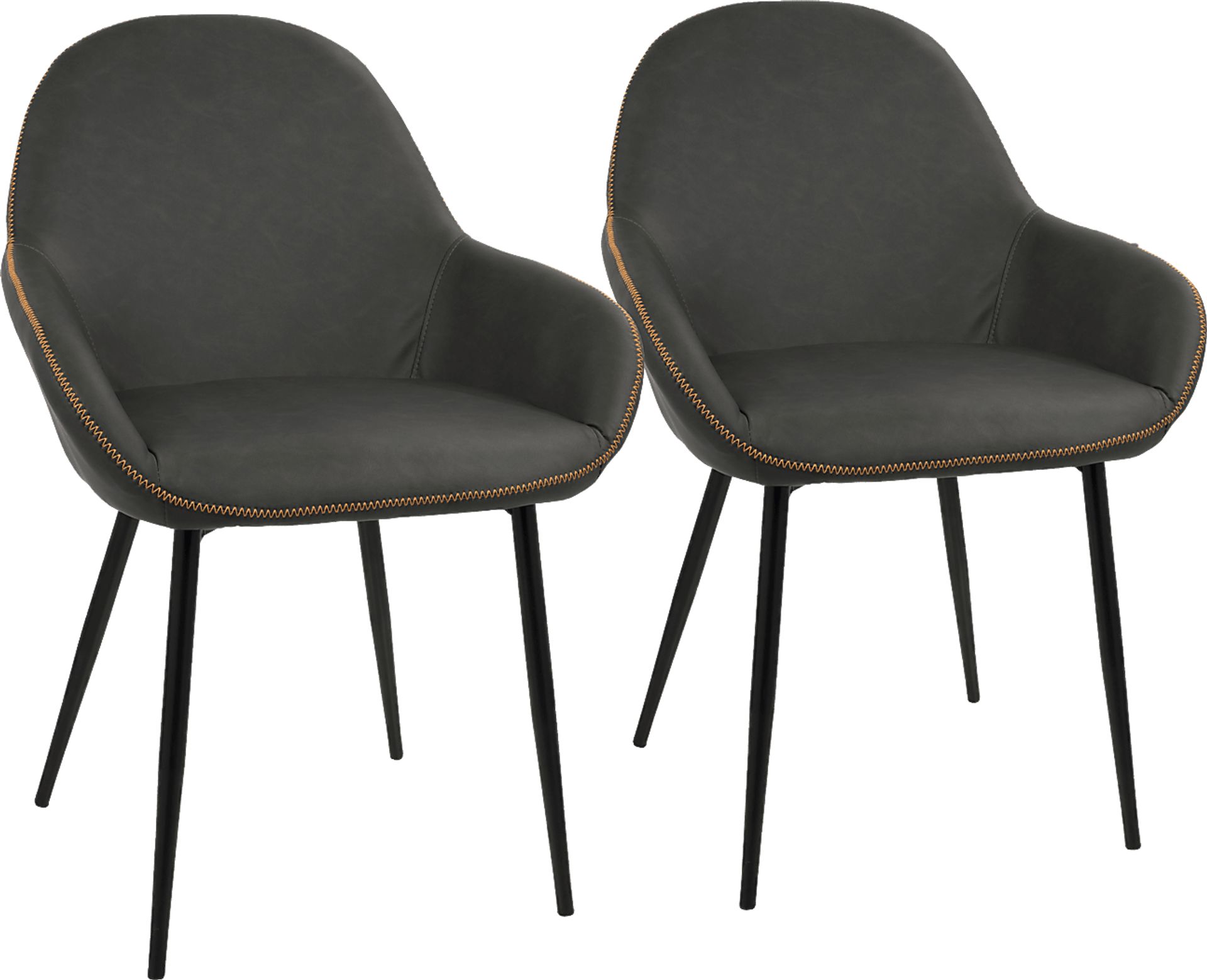 Country Club Gray Dining Chair (Set of 2) - Image 1