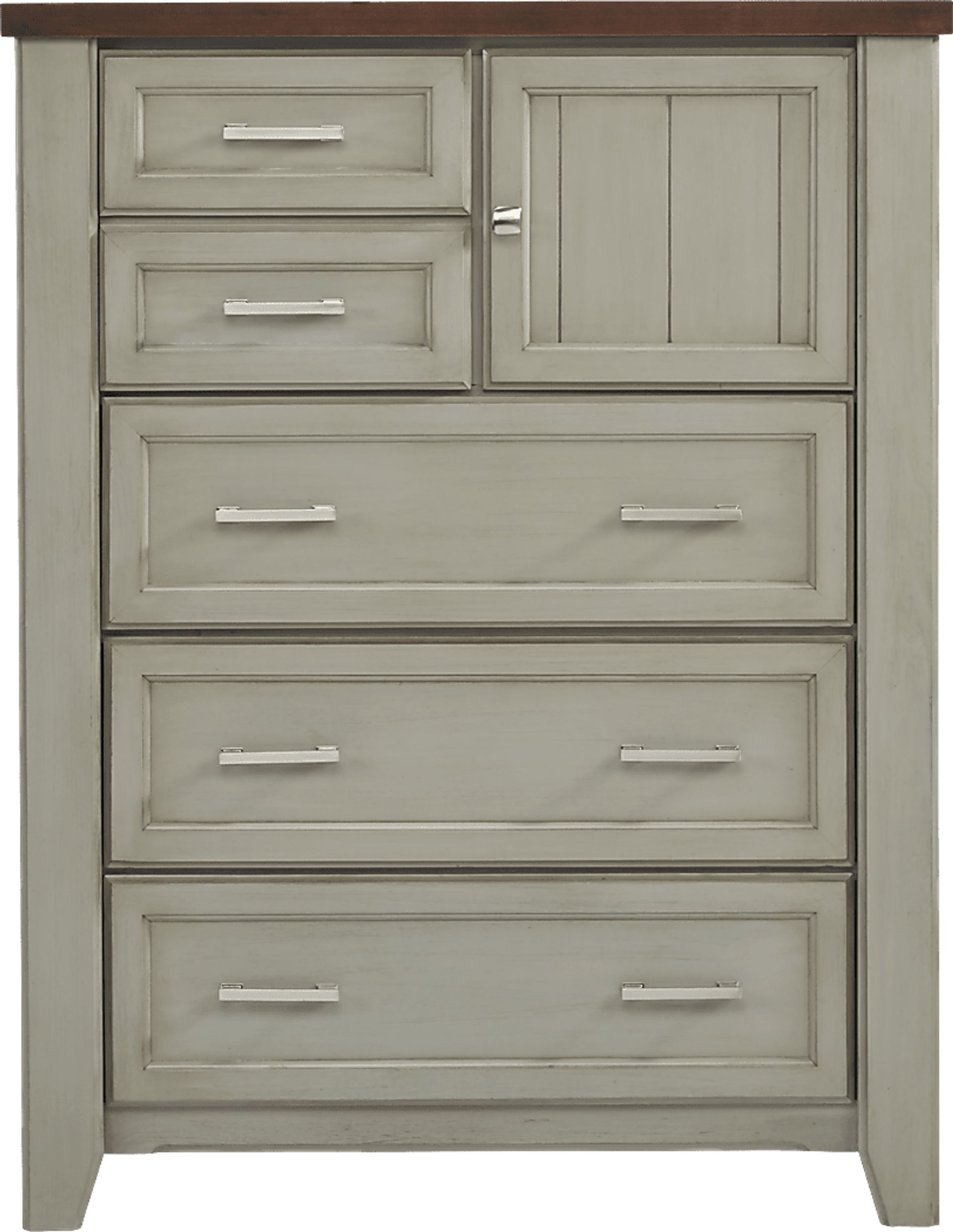 Country Grove Gray Chest - Image 1