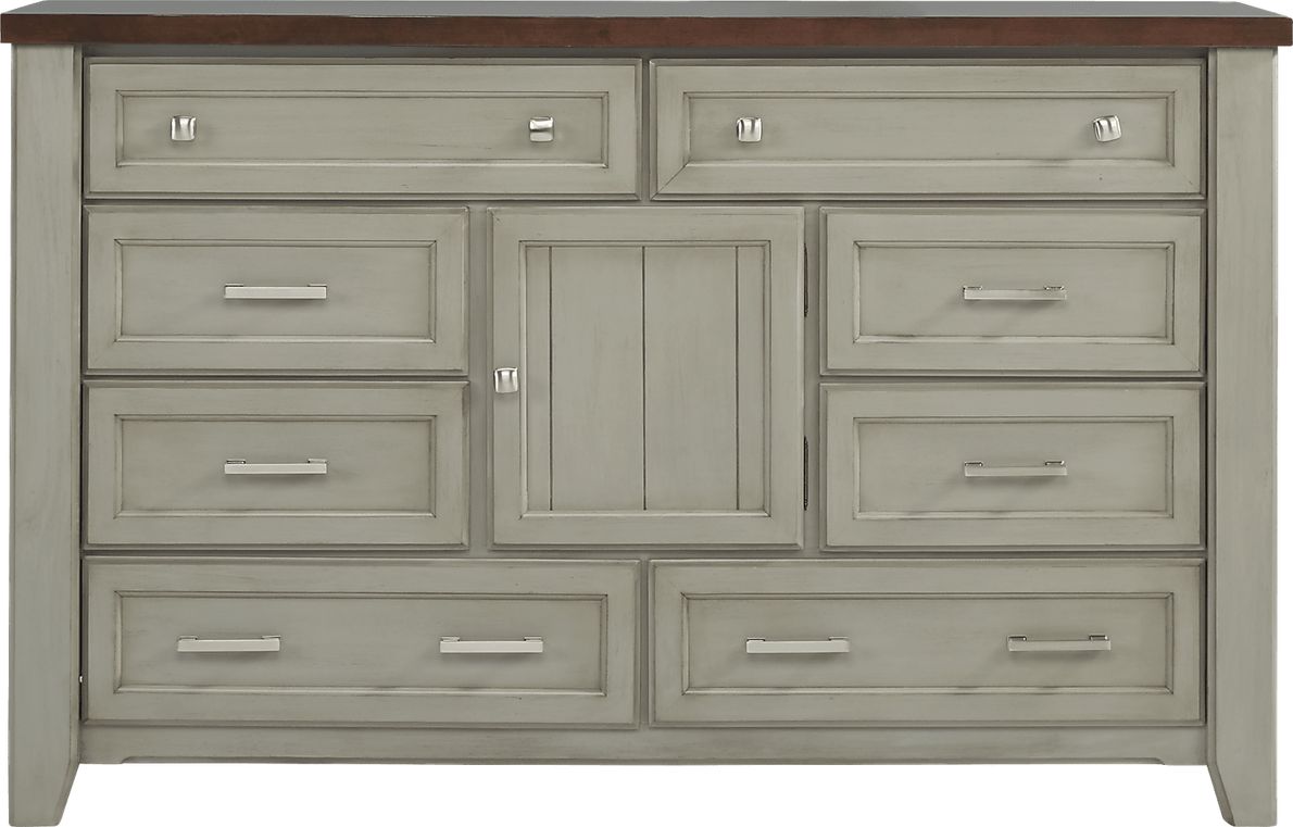 Country Grove Gray 5 Pc Queen Panel Bedroom Rooms To Go