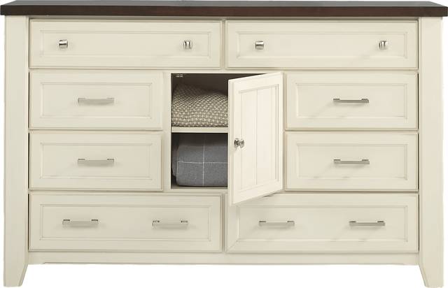 Country Grove White Dresser - Thumbnail - Image 2