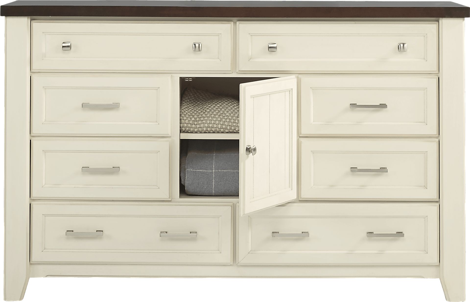 Country Grove White Dresser - Image 2